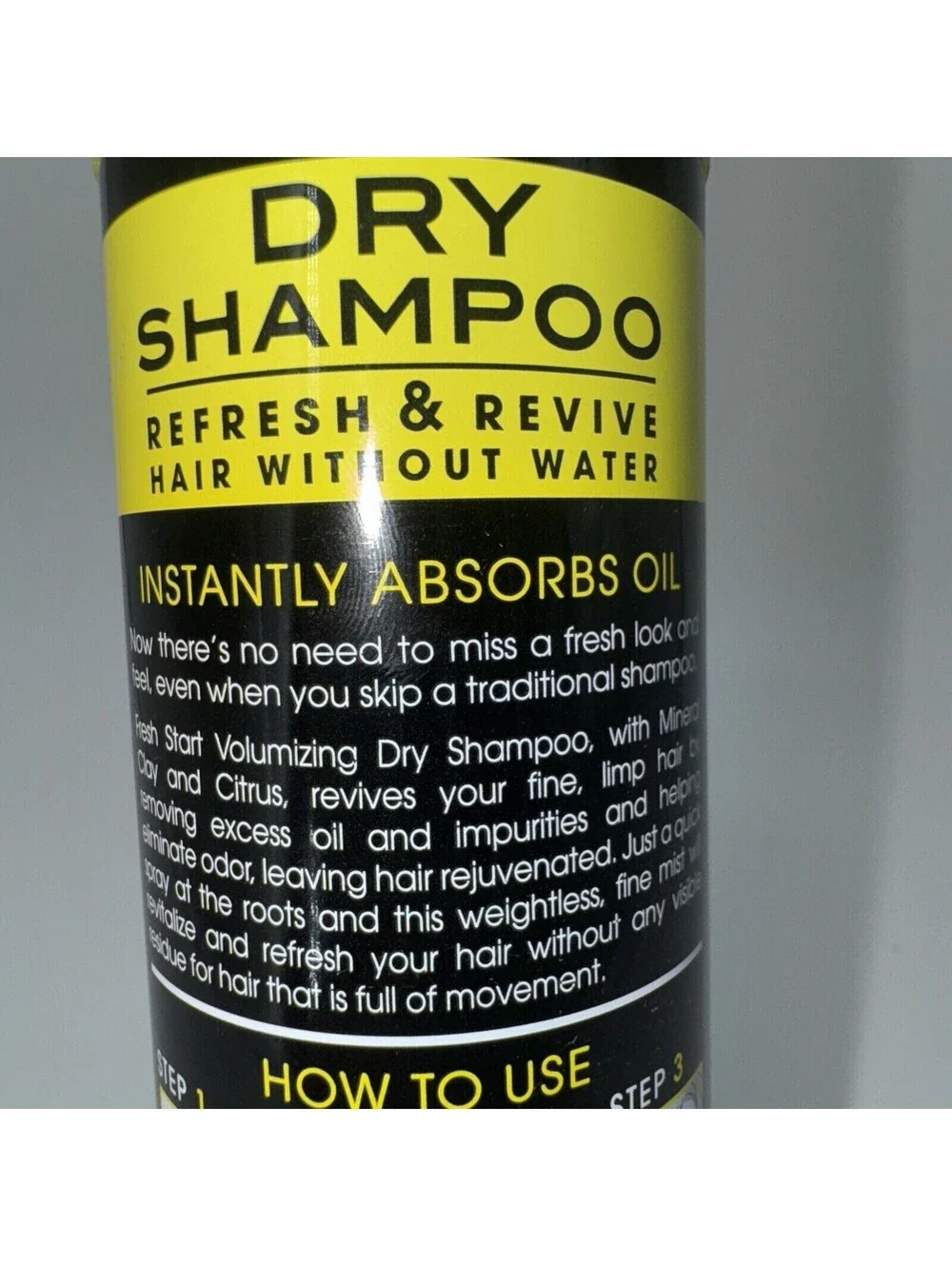 NEW TRESemme Fresh Start Volumizing Dry Shampoo For Fine Oily Hair Rare Formula